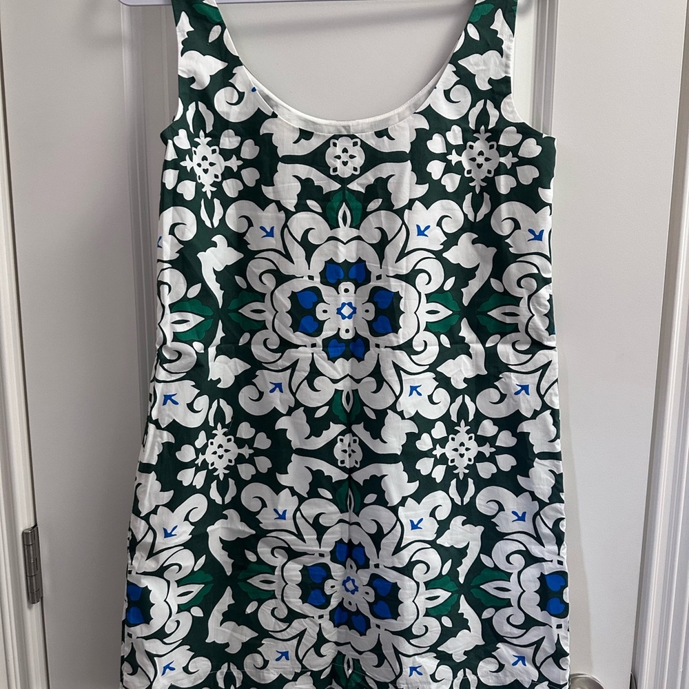 BODEN Floral Patterned Sleeveless Dress